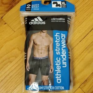 2 pack Adidas athletic stretch underwear
